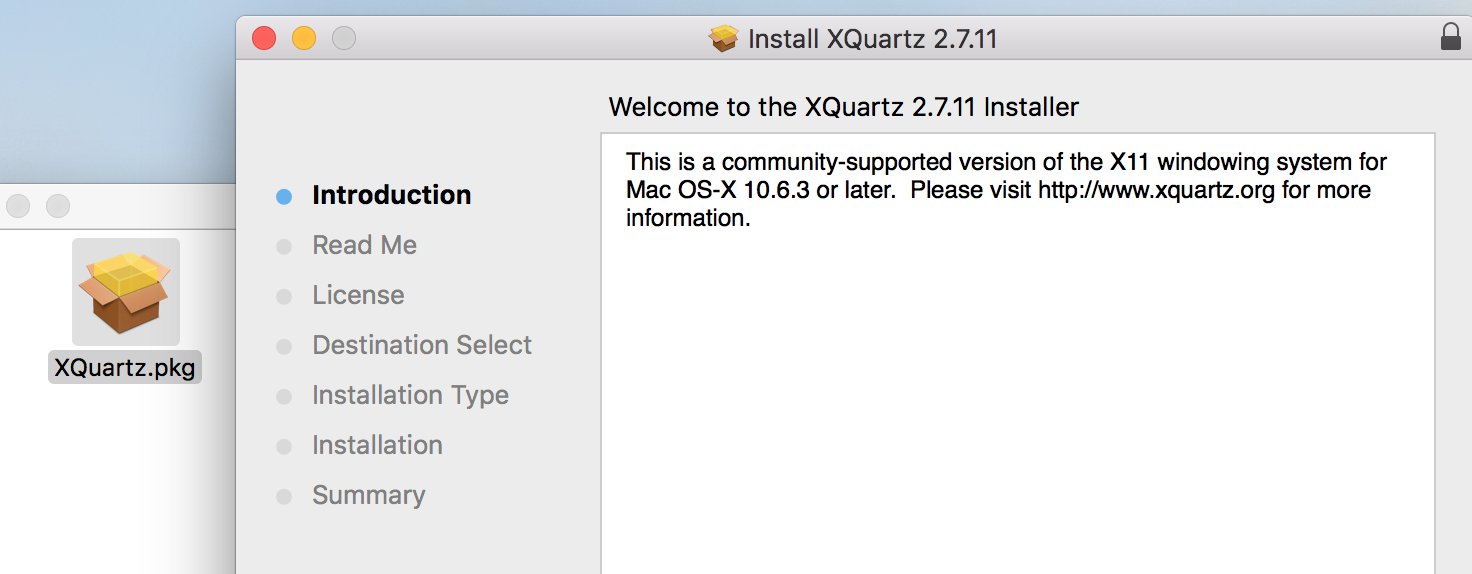 install xquartz command line